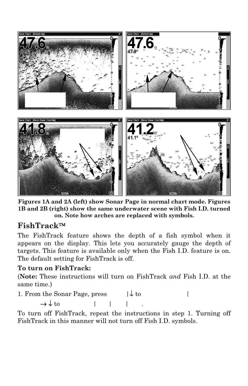 Fishtrack | Eagle Electronics FISHSTRIKE 1000C User Manual | Page 73 / 204