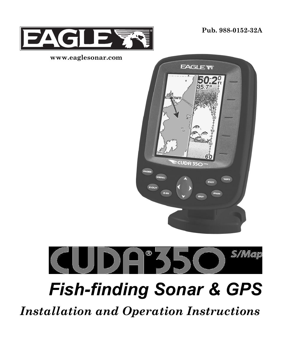 Eagle Electronics CUDA 350 S/MAP User Manual | 180 pages