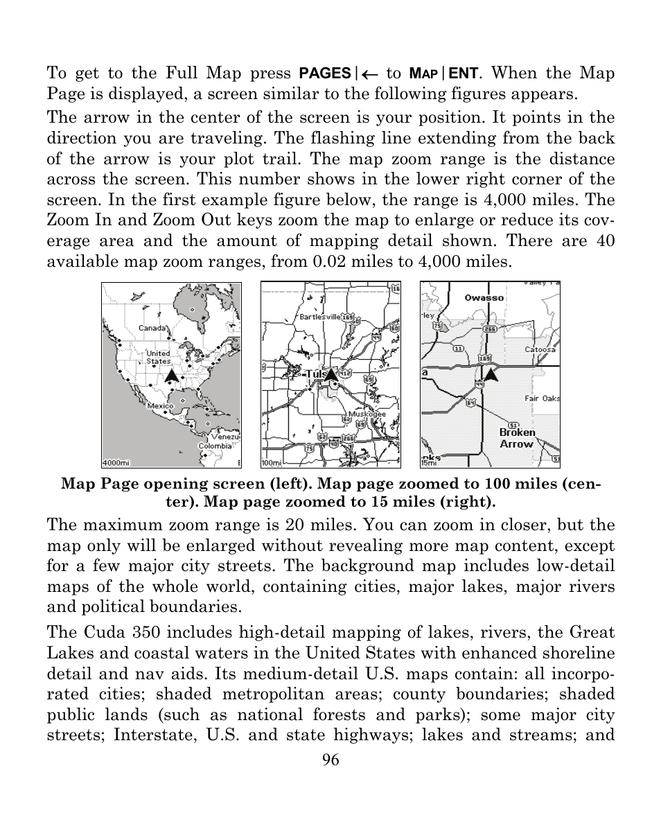 Eagle Electronics CUDA 350 S/MAP User Manual | Page 104 / 180