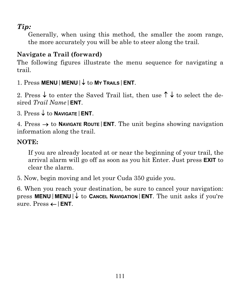 Eagle Electronics CUDA 350 S/MAP User Manual | Page 119 / 180