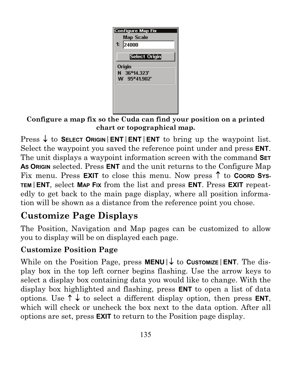 Customize page displays | Eagle Electronics CUDA 350 S/MAP User Manual | Page 143 / 180