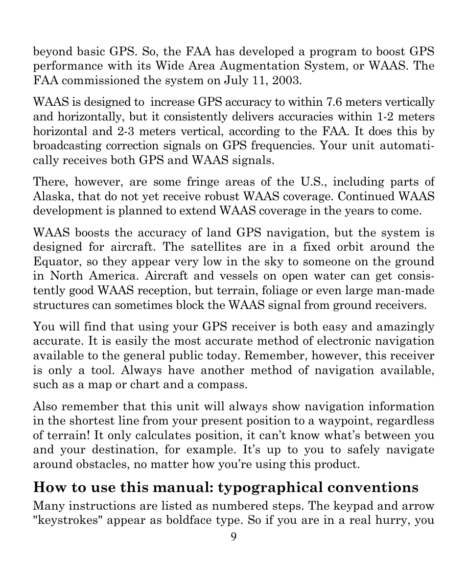 How to use this manual: typographical conventions | Eagle Electronics CUDA 350 S/MAP User Manual | Page 17 / 180