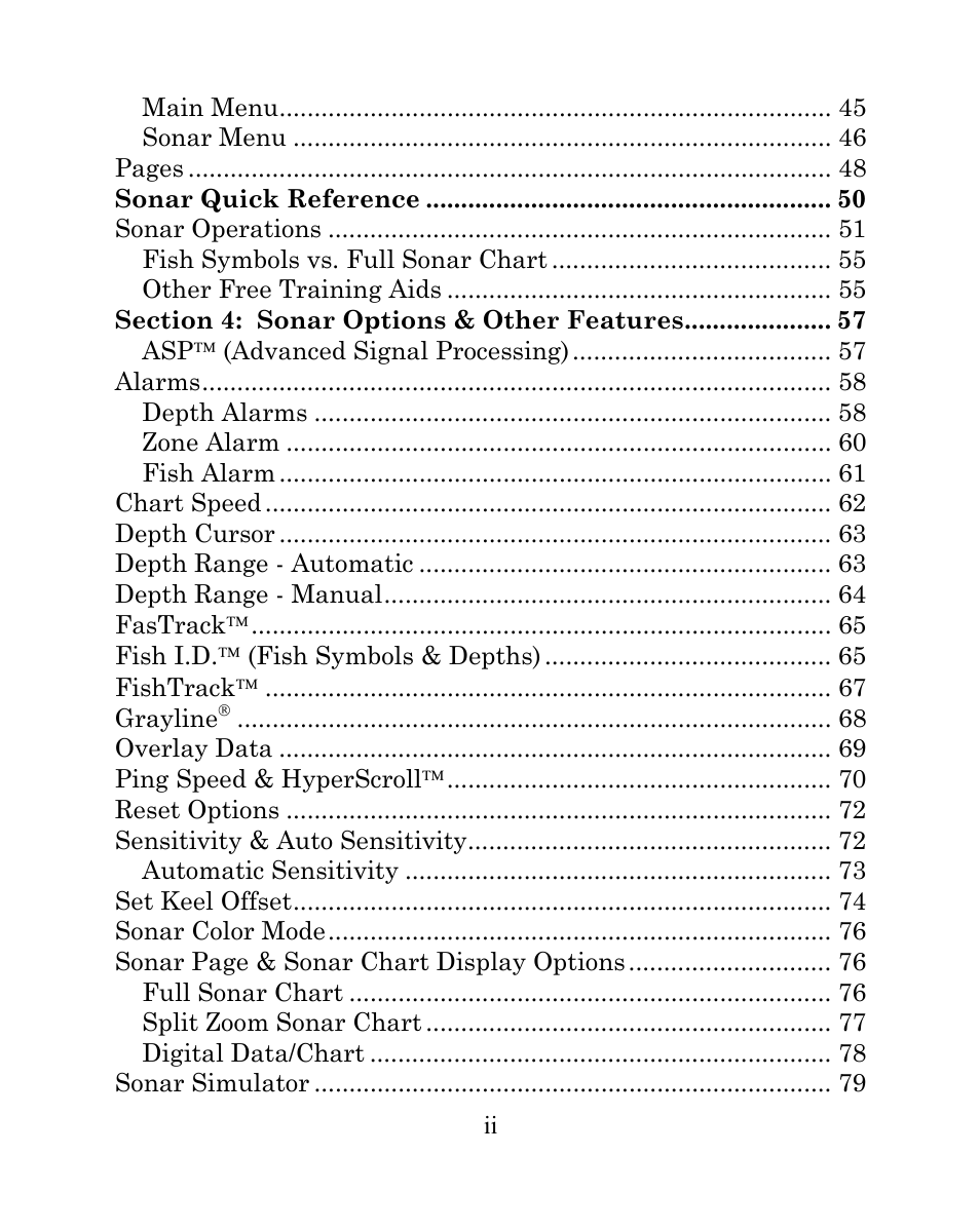 Eagle Electronics CUDA 350 S/MAP User Manual | Page 4 / 180