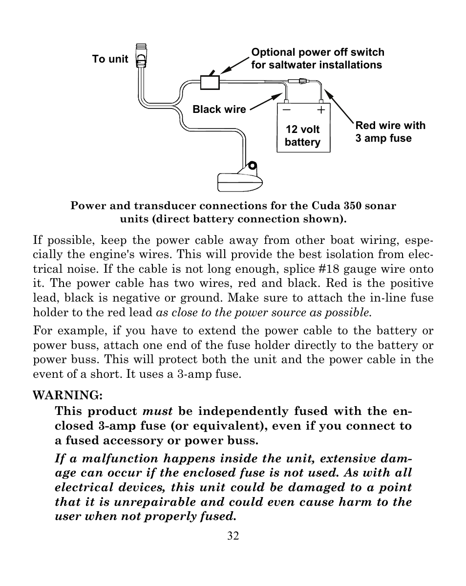 Eagle Electronics CUDA 350 S/MAP User Manual | Page 40 / 180