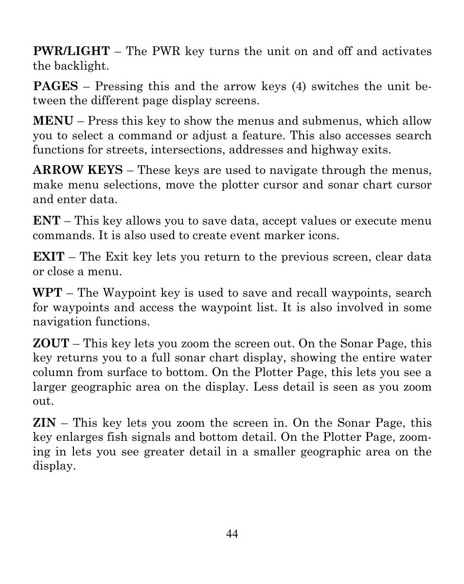 Eagle Electronics CUDA 350 S/MAP User Manual | Page 52 / 180