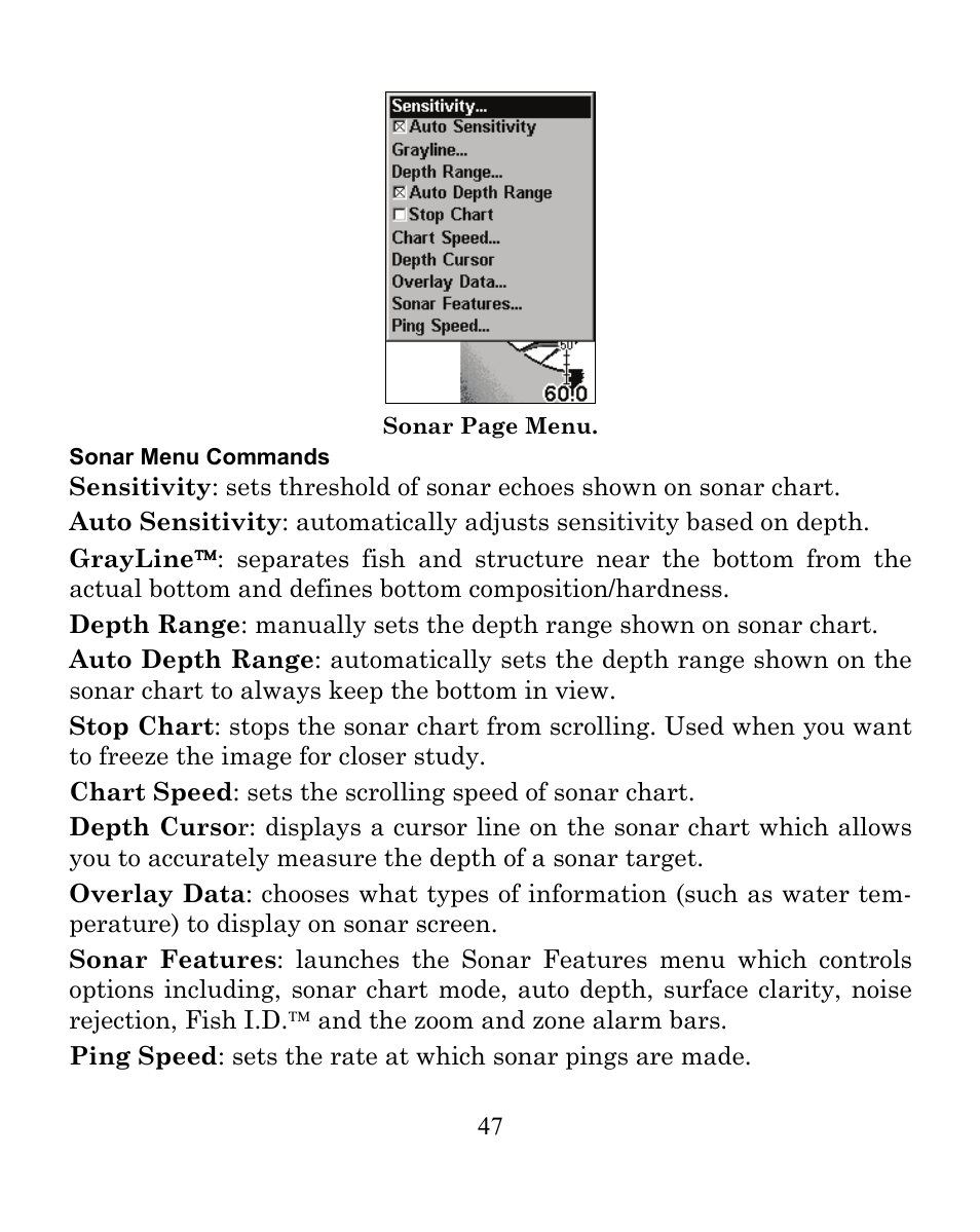 Eagle Electronics CUDA 350 S/MAP User Manual | Page 55 / 180