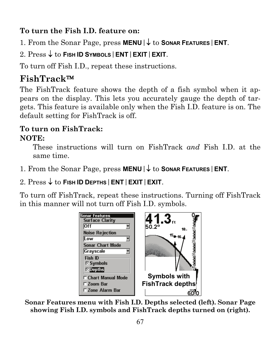 Fishtrack | Eagle Electronics CUDA 350 S/MAP User Manual | Page 75 / 180