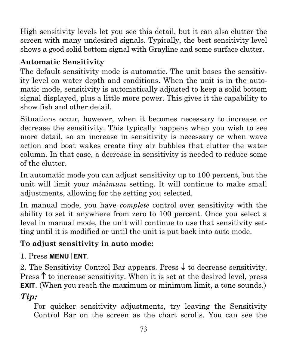 Eagle Electronics CUDA 350 S/MAP User Manual | Page 81 / 180