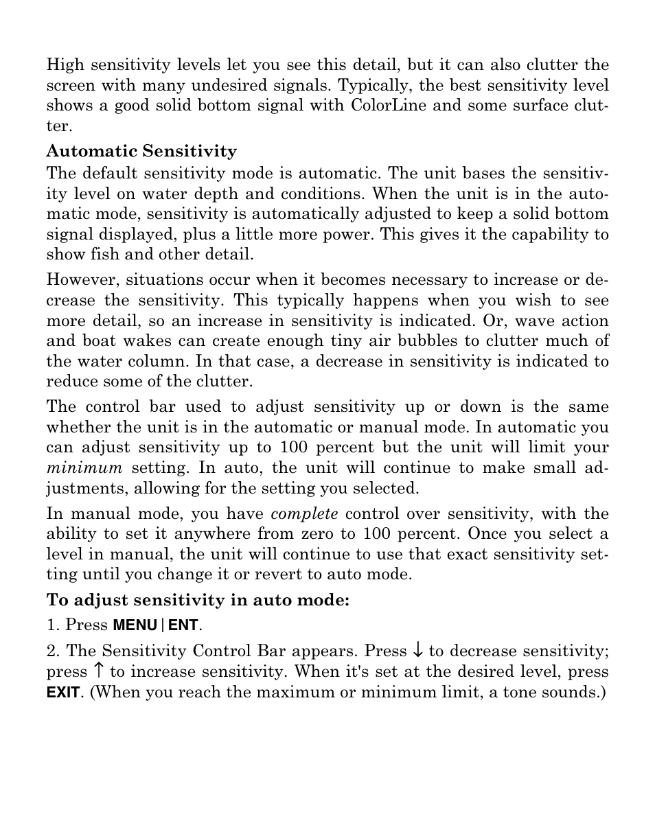 Eagle Electronics FISHEASY 320C User Manual | Page 80 / 104