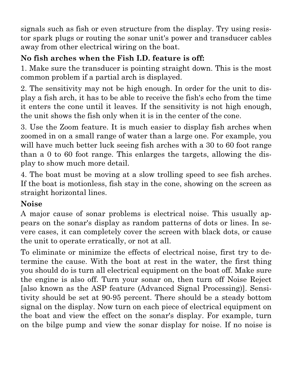 Eagle Electronics FISHEASY 320C User Manual | Page 97 / 104