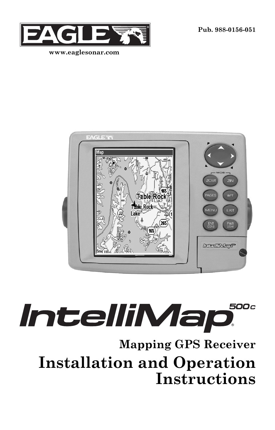 Eagle Electronics IntelliMap 500C User Manual | 140 pages