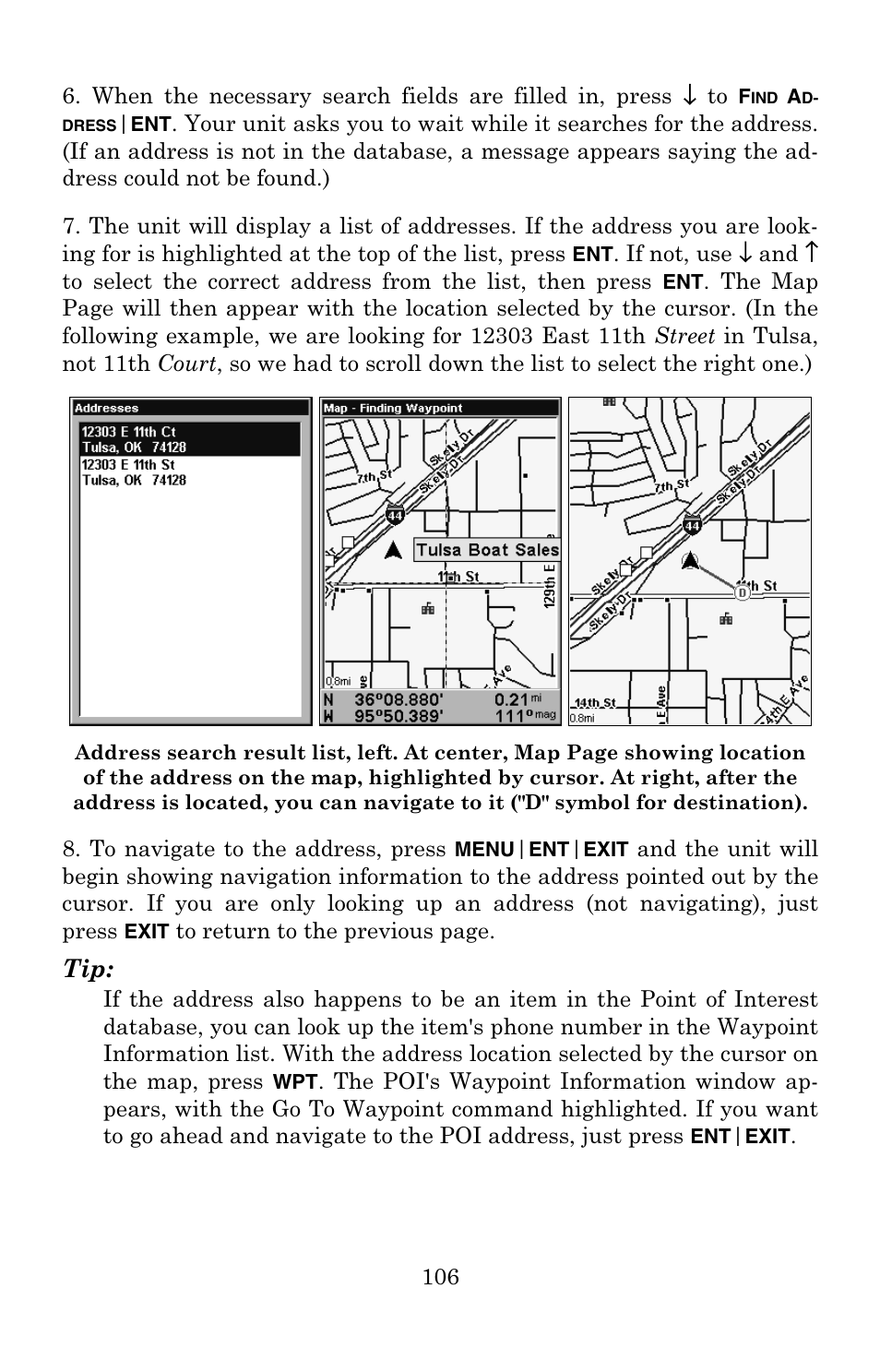 Eagle Electronics IntelliMap 500C User Manual | Page 112 / 140