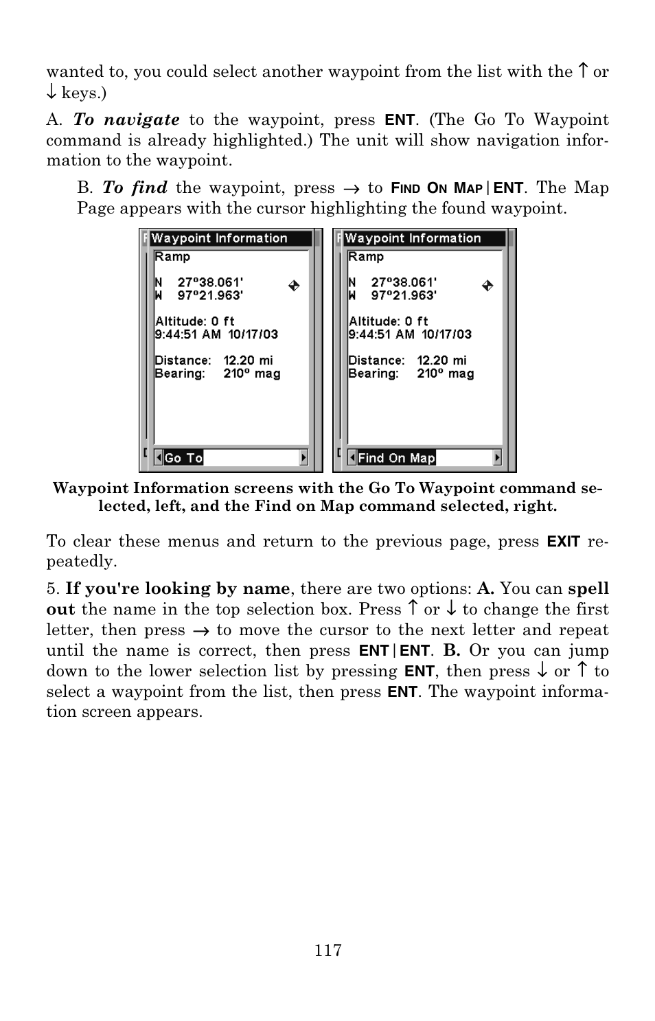 Eagle Electronics IntelliMap 500C User Manual | Page 123 / 140
