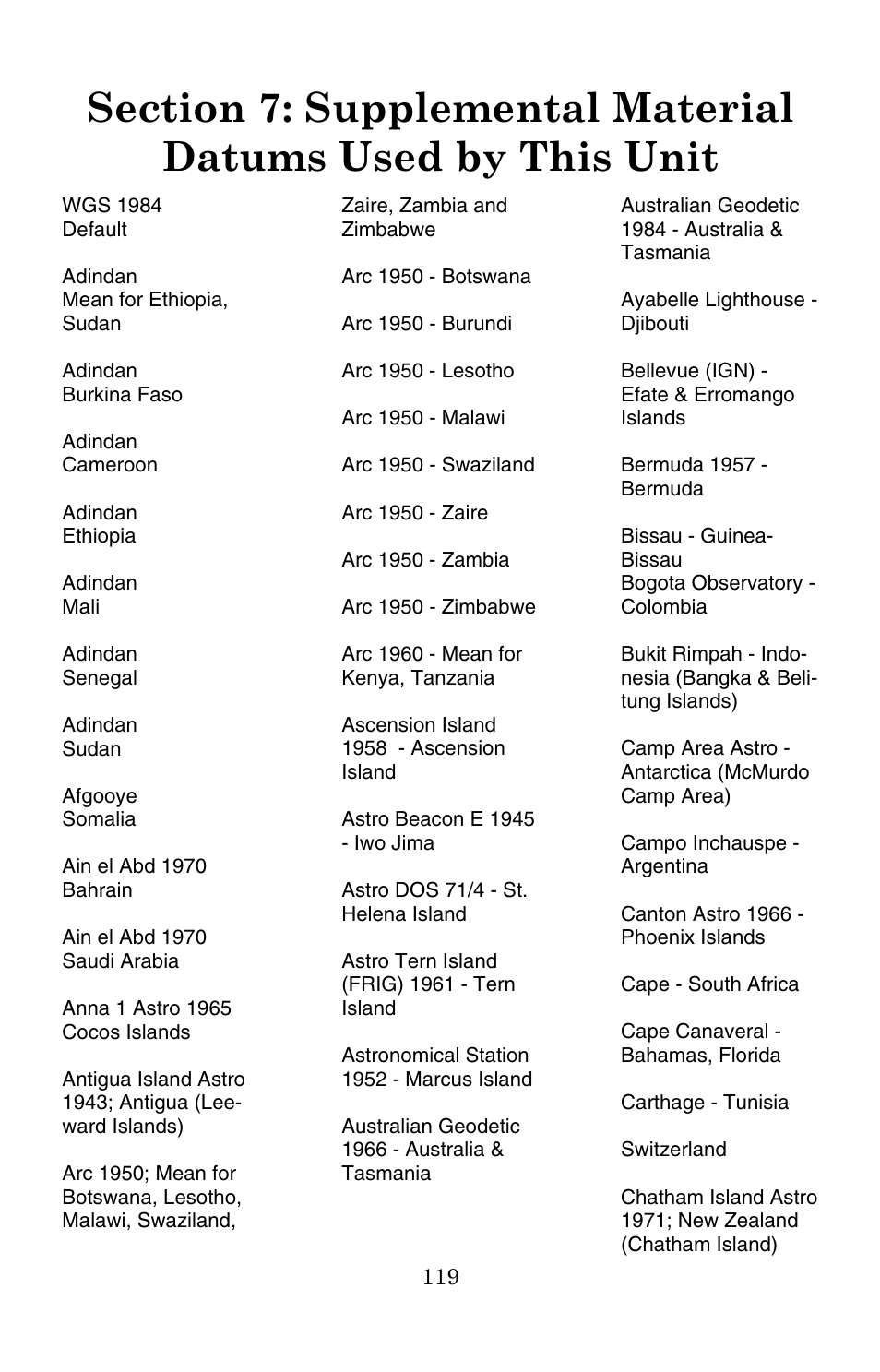 Eagle Electronics IntelliMap 500C User Manual | Page 125 / 140