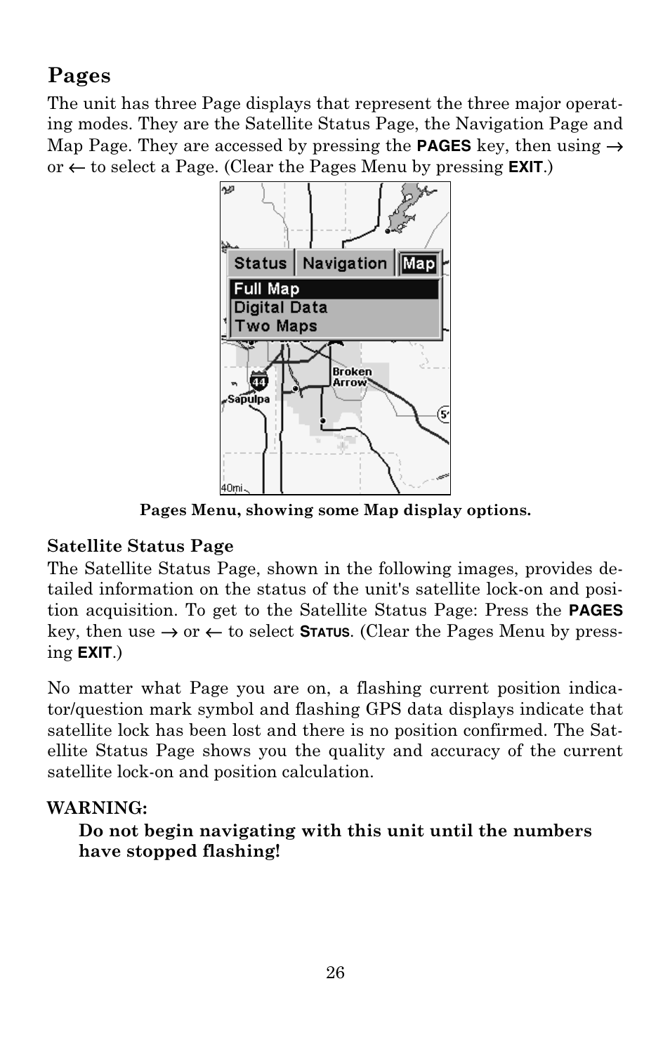 Pages | Eagle Electronics IntelliMap 500C User Manual | Page 32 / 140