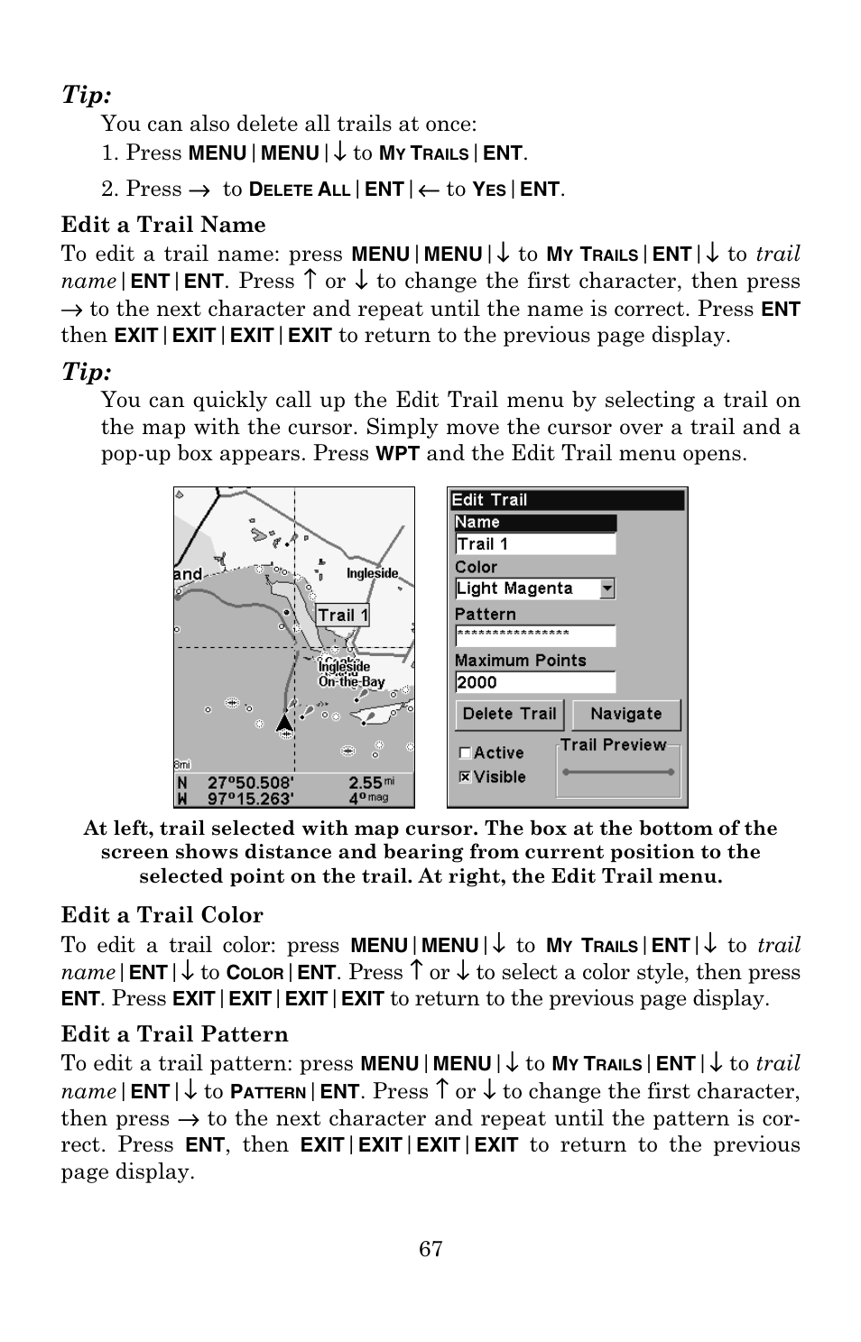 Eagle Electronics IntelliMap 500C User Manual | Page 73 / 140