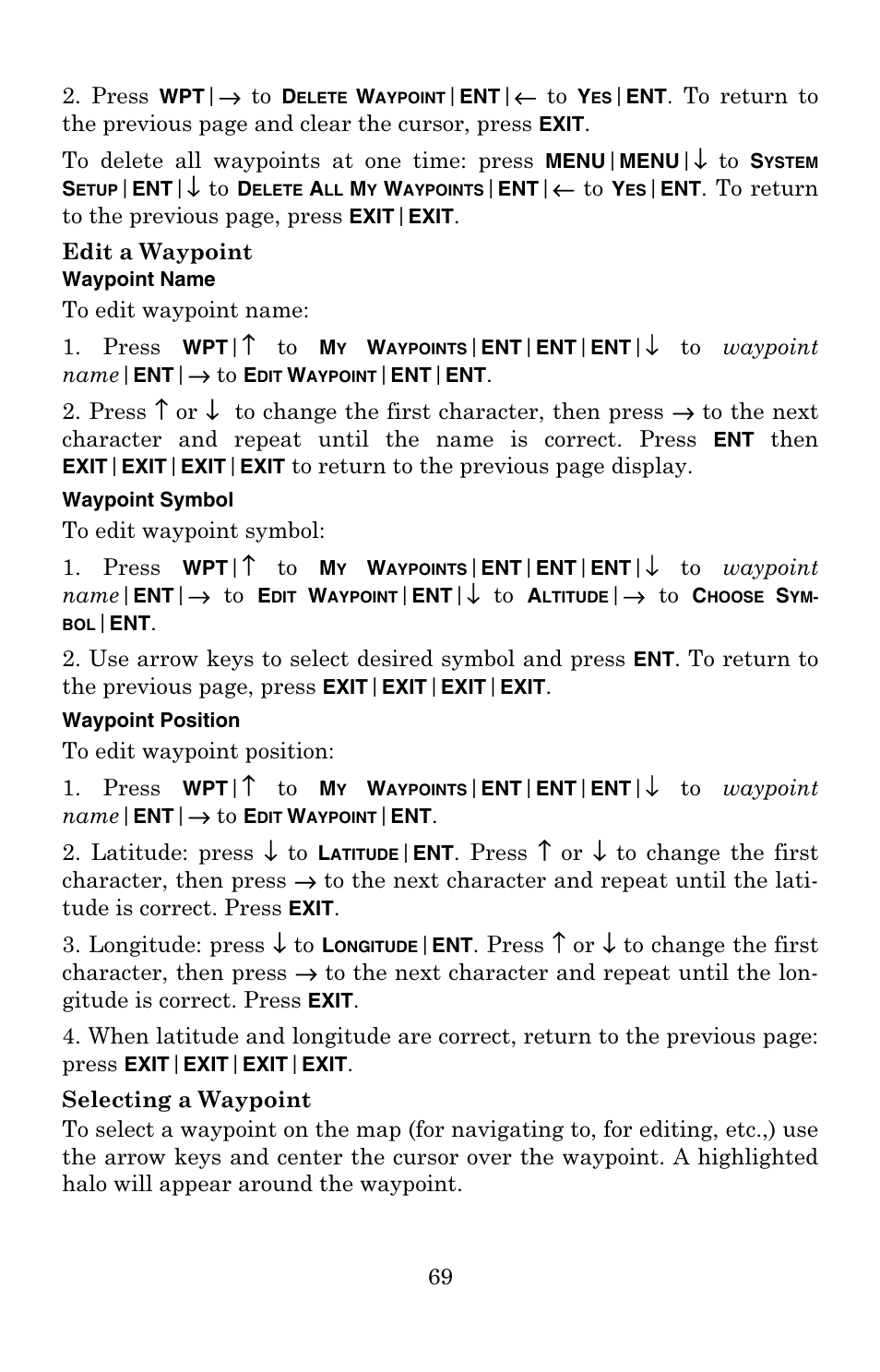 Eagle Electronics IntelliMap 500C User Manual | Page 75 / 140