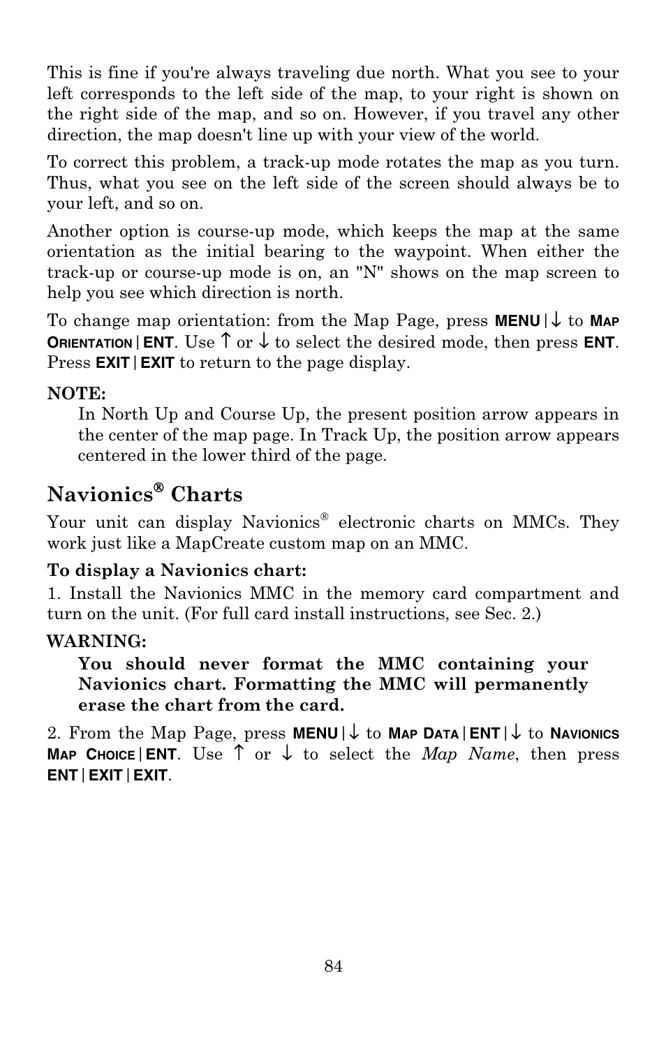 Navionics, Charts | Eagle Electronics IntelliMap 500C User Manual | Page 90 / 140