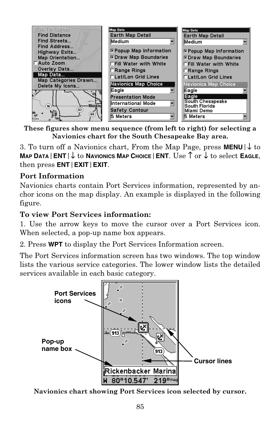 Eagle Electronics IntelliMap 500C User Manual | Page 91 / 140