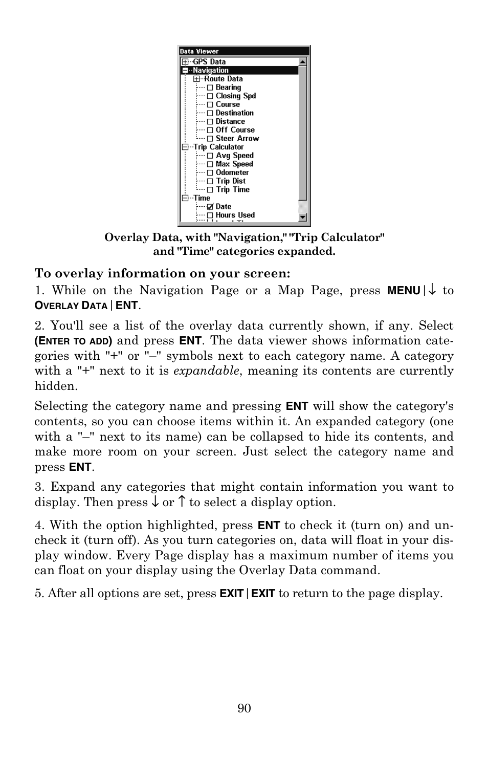 Eagle Electronics IntelliMap 500C User Manual | Page 96 / 140