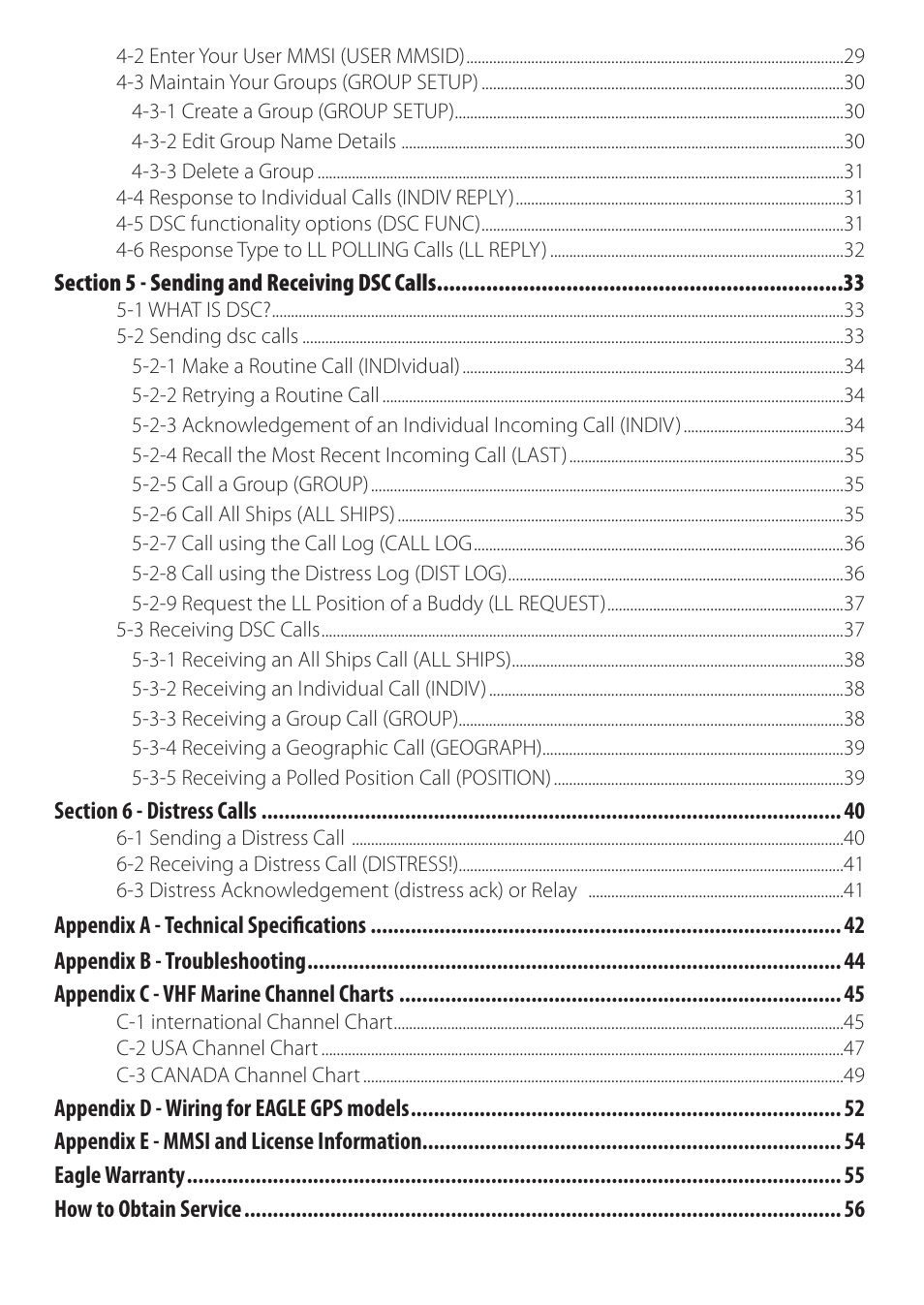 Eagle Electronics EVR-150 User Manual | Page 4 / 60