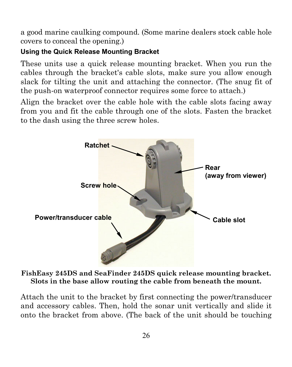 Eagle Electronics FISHEASY 245DS User Manual | Page 30 / 72