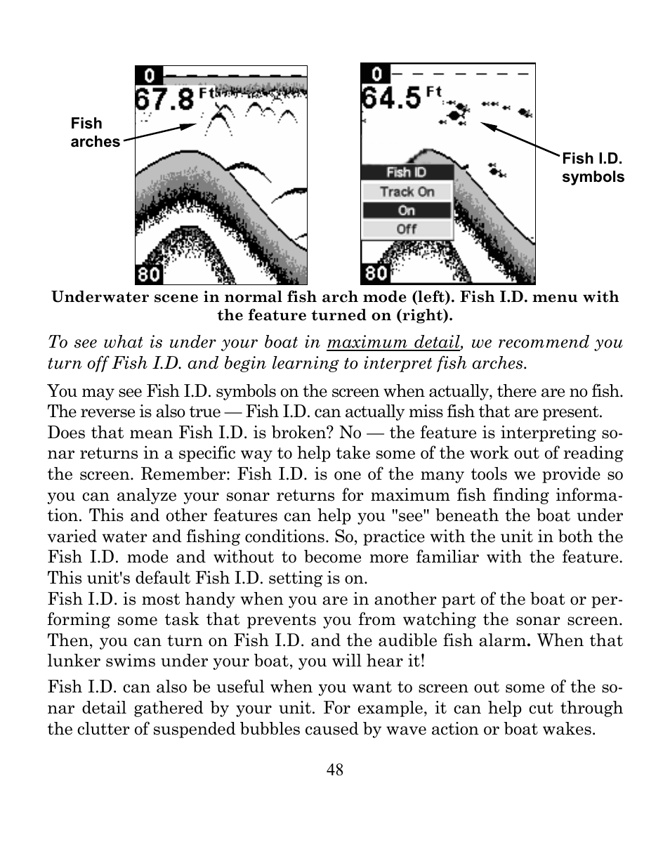 Eagle Electronics FISHEASY 245DS User Manual | Page 52 / 72