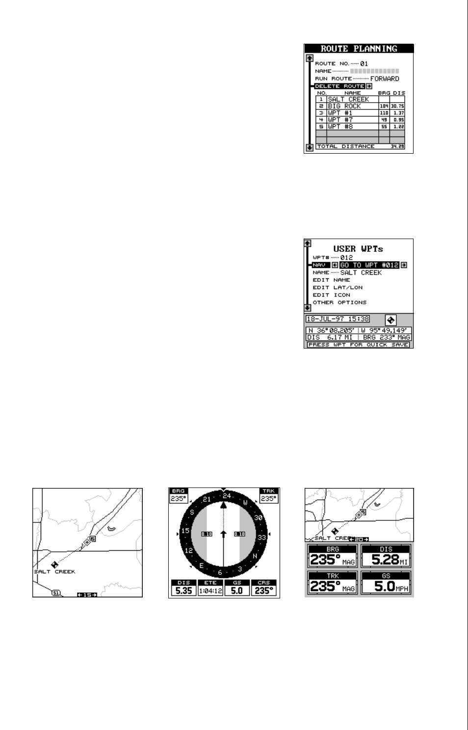 Navigation | Eagle Electronics AccuMap 12 User Manual | Page 43 / 70