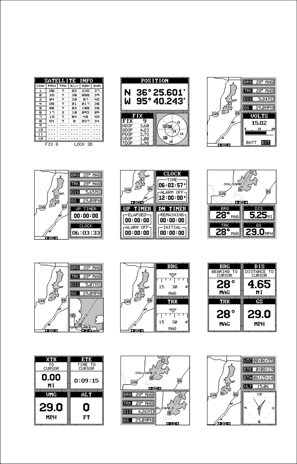 Eagle Electronics AccuMap 12 User Manual | Page 62 / 70