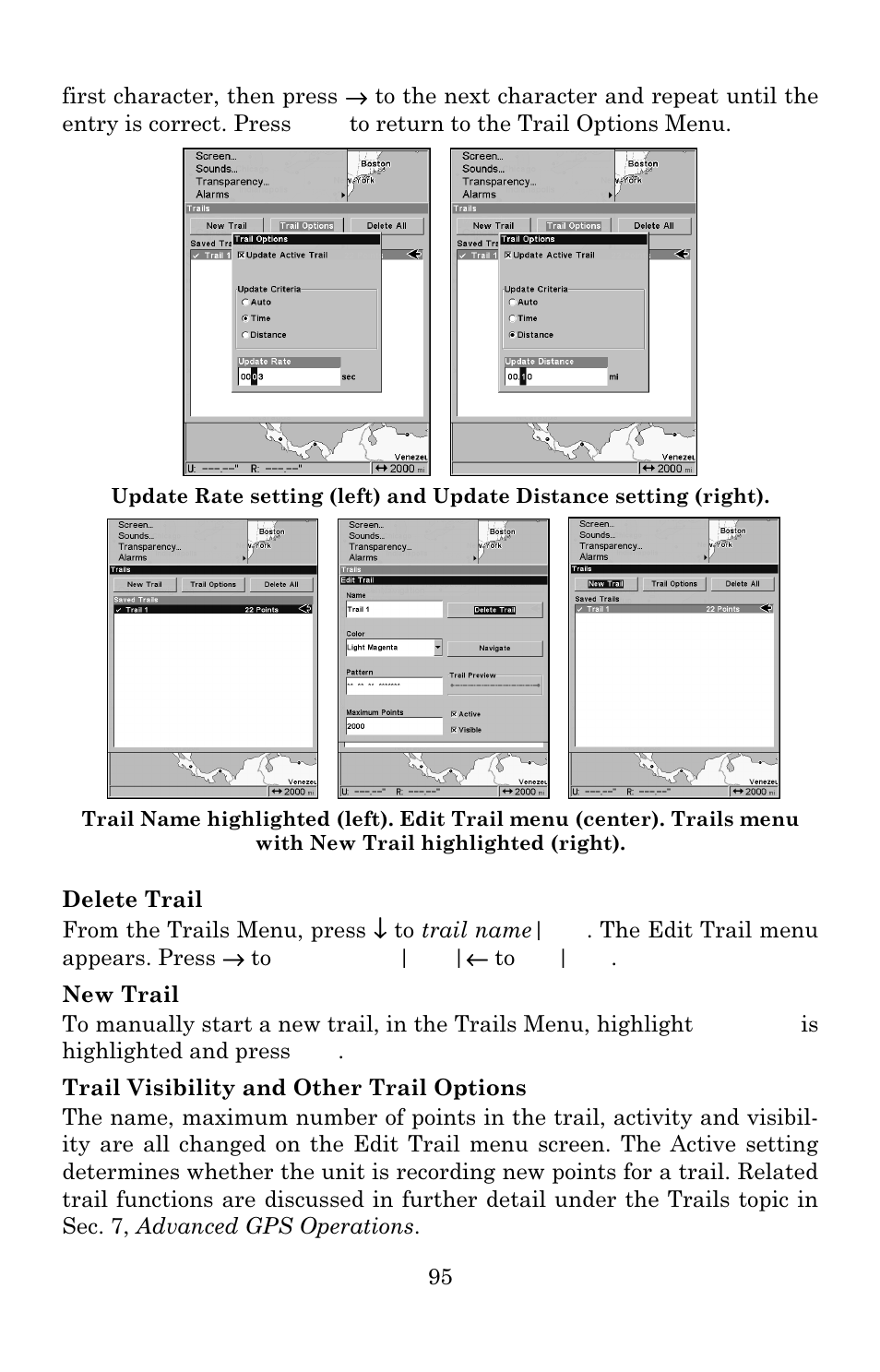 Eagle Electronics 642c iGPS User Manual | Page 101 / 132