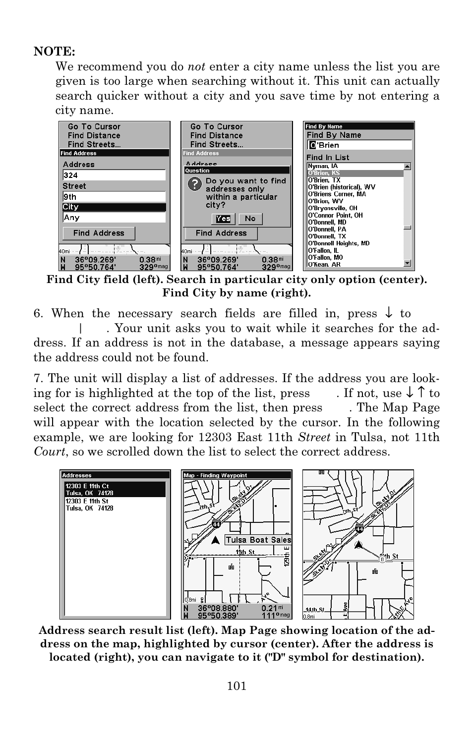 Eagle Electronics 642c iGPS User Manual | Page 107 / 132