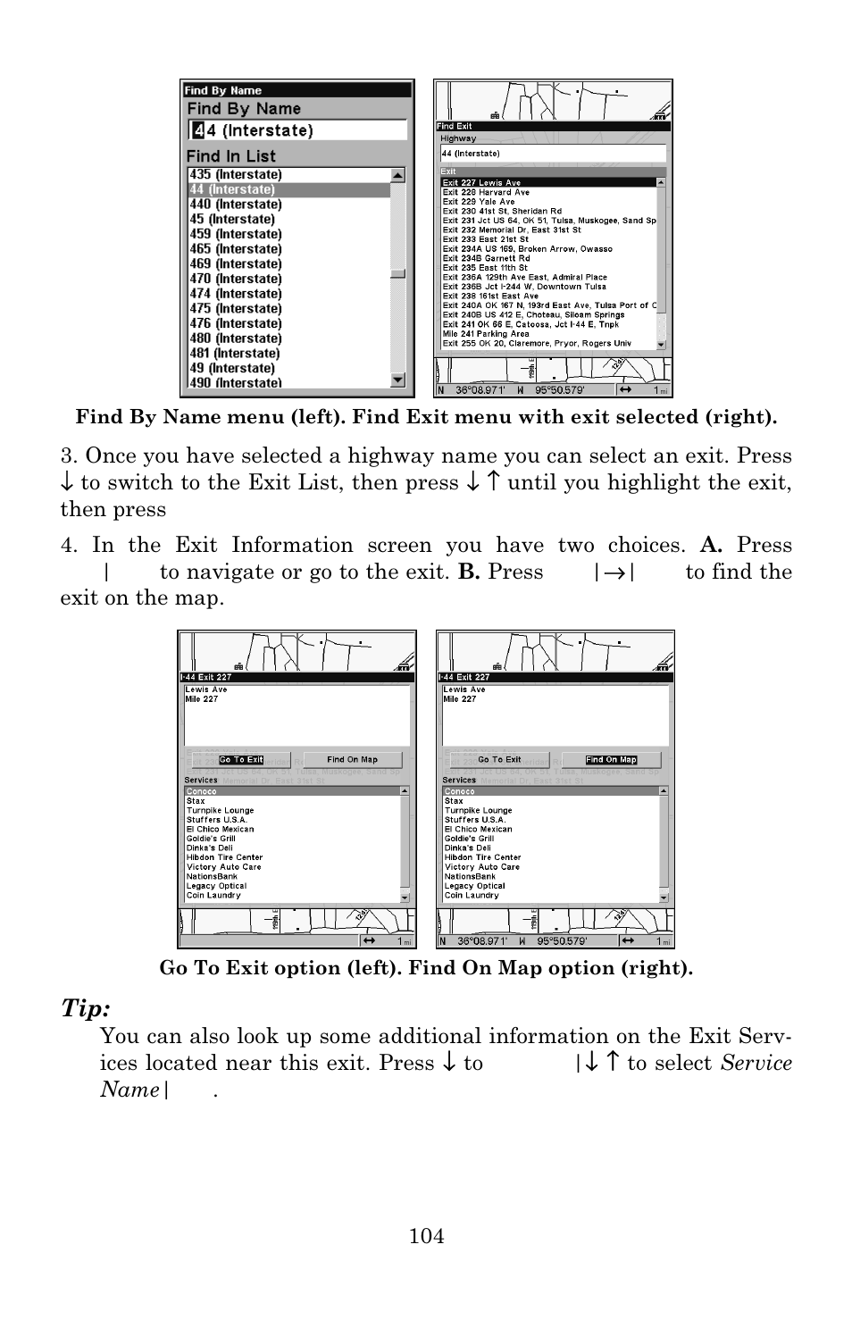 Eagle Electronics 642c iGPS User Manual | Page 110 / 132