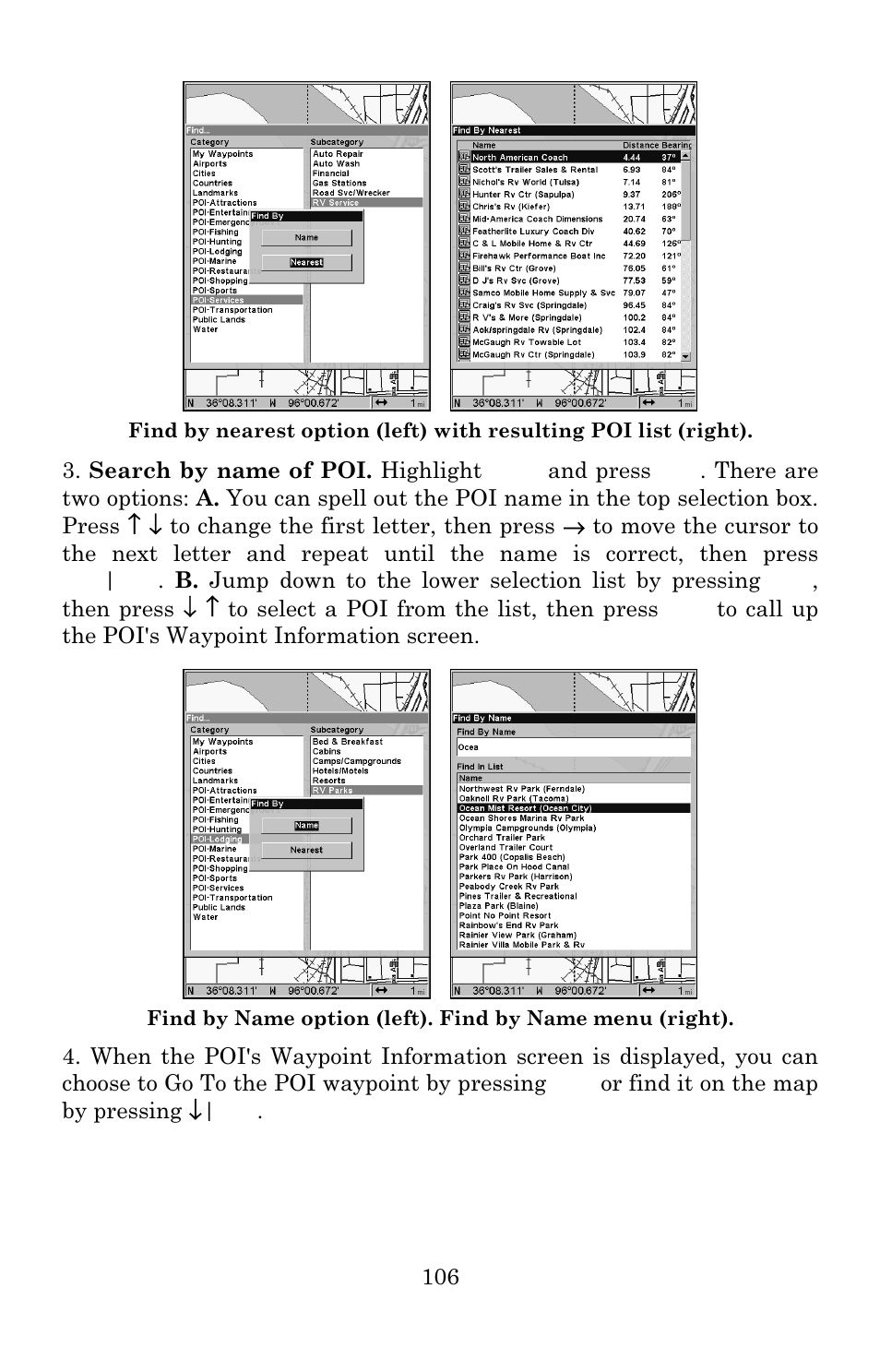 Eagle Electronics 642c iGPS User Manual | Page 112 / 132