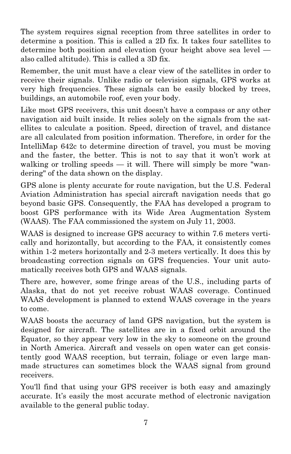 Eagle Electronics 642c iGPS User Manual | Page 13 / 132