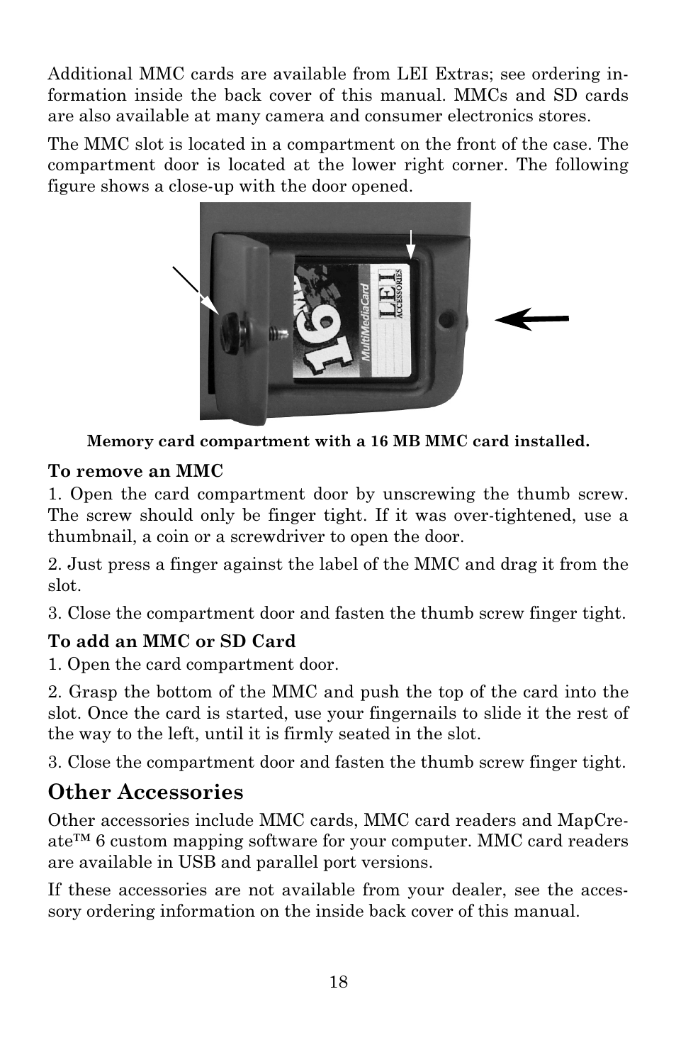 Other accessories | Eagle Electronics 642c iGPS User Manual | Page 24 / 132