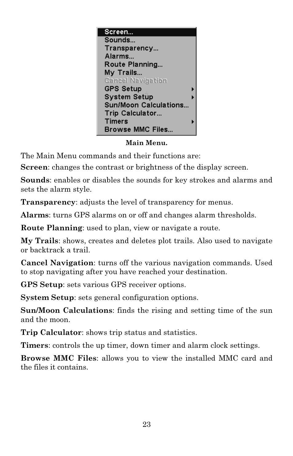 Eagle Electronics 642c iGPS User Manual | Page 29 / 132