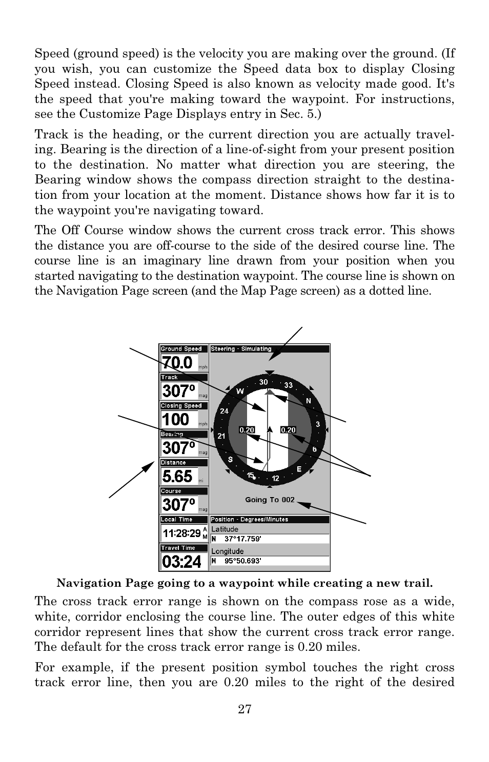 Eagle Electronics 642c iGPS User Manual | Page 33 / 132