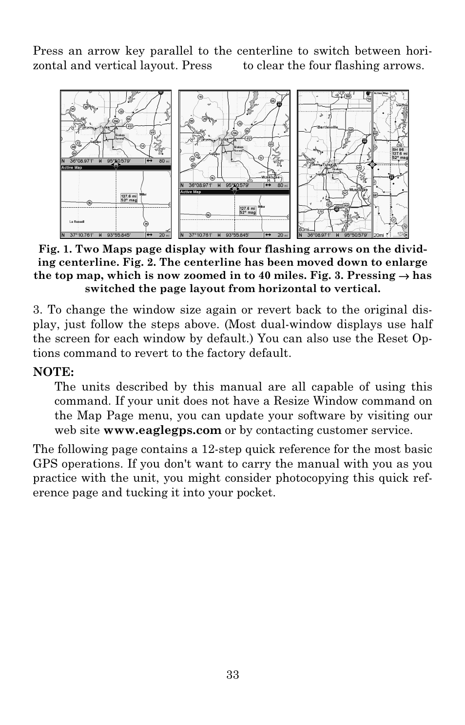 Eagle Electronics 642c iGPS User Manual | Page 39 / 132