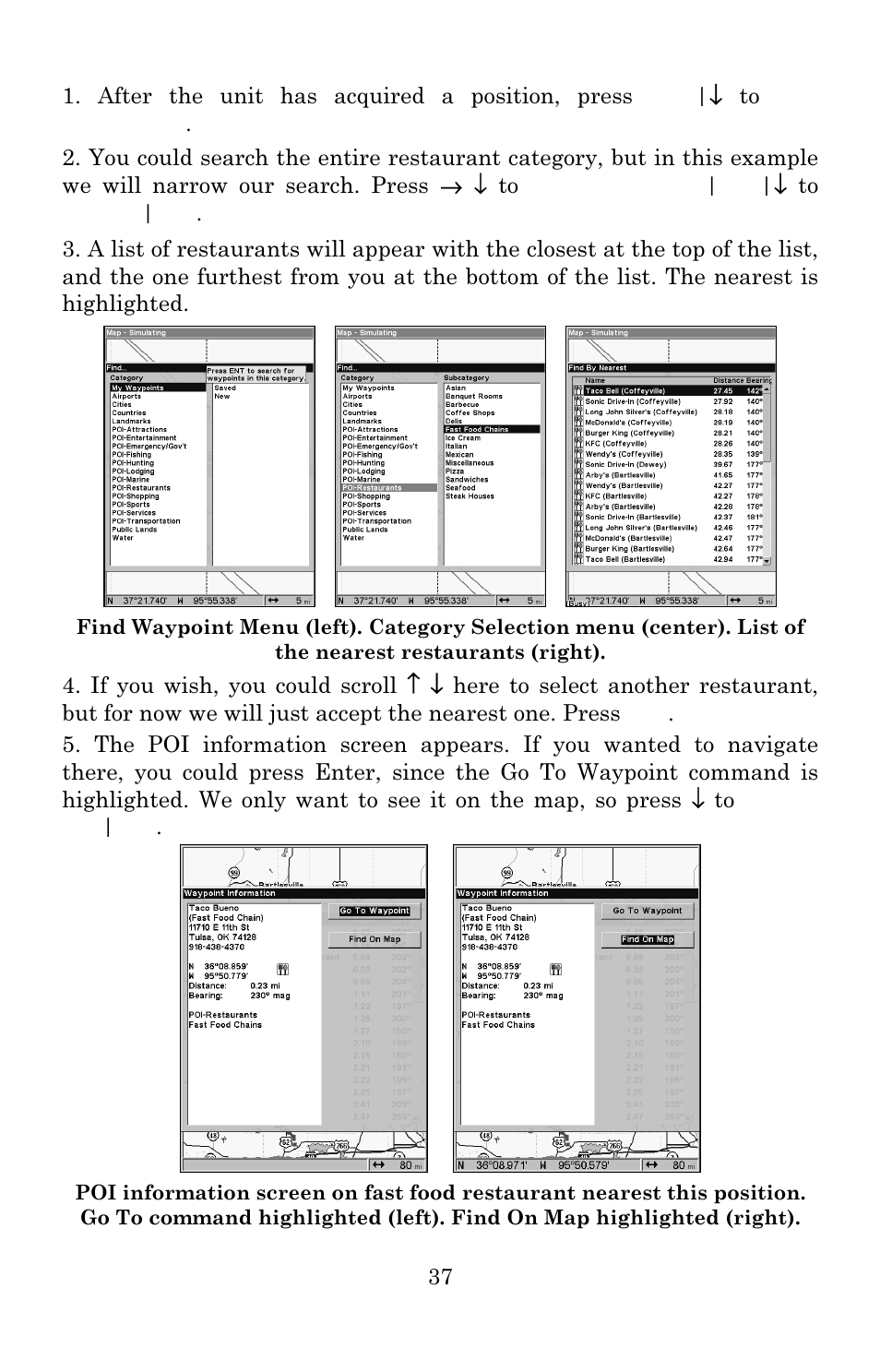 Eagle Electronics 642c iGPS User Manual | Page 43 / 132