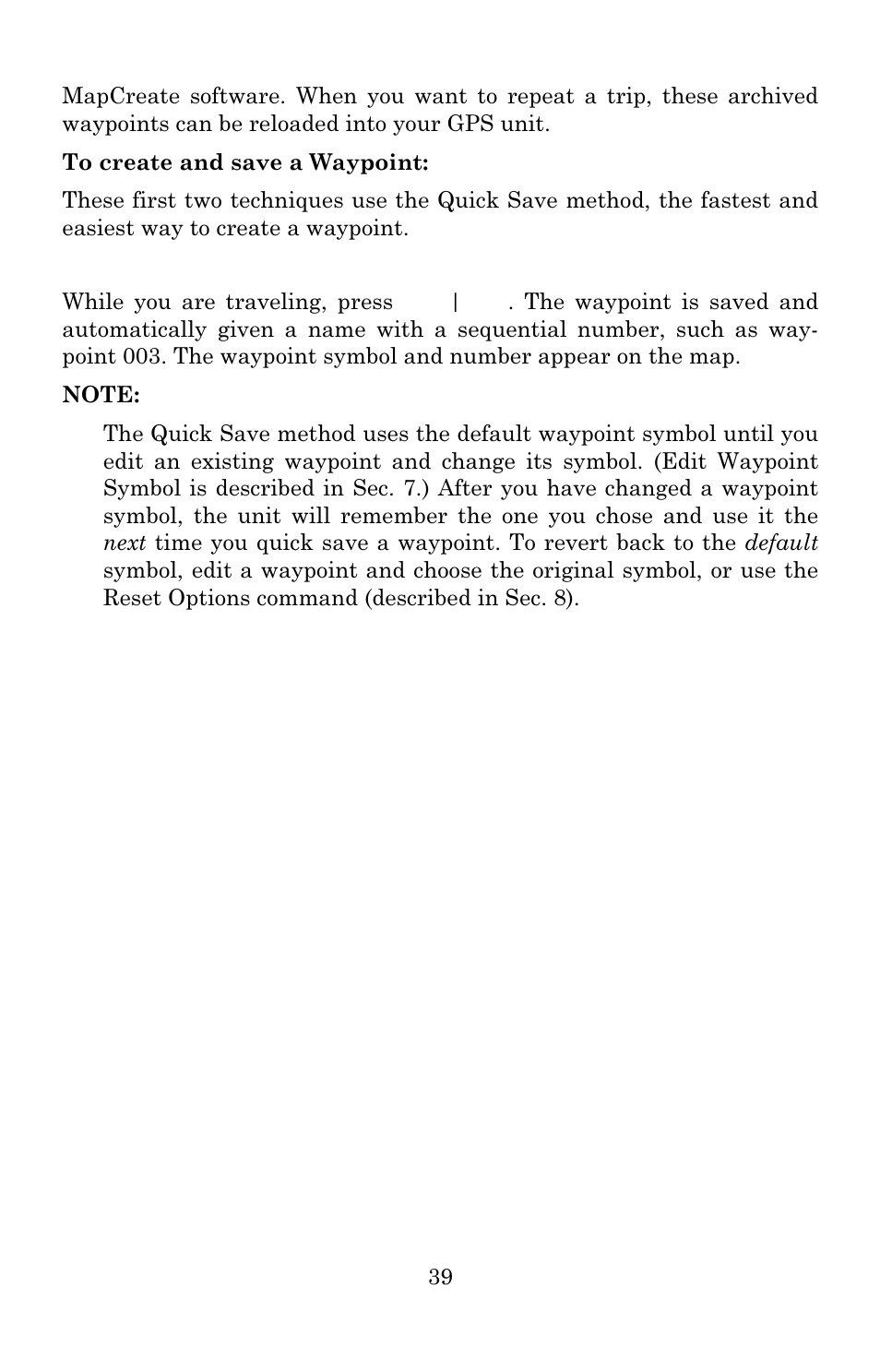 Eagle Electronics 642c iGPS User Manual | Page 45 / 132