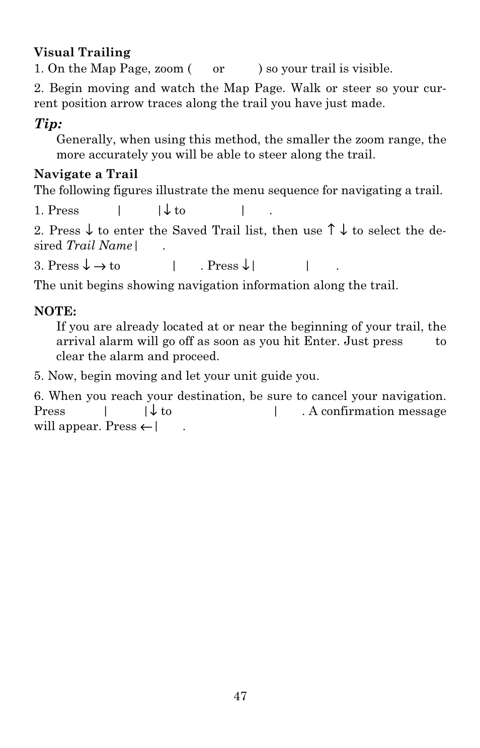 Eagle Electronics 642c iGPS User Manual | Page 53 / 132