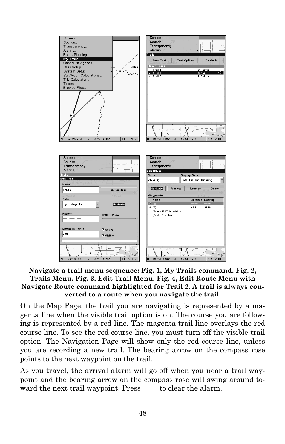 Eagle Electronics 642c iGPS User Manual | Page 54 / 132