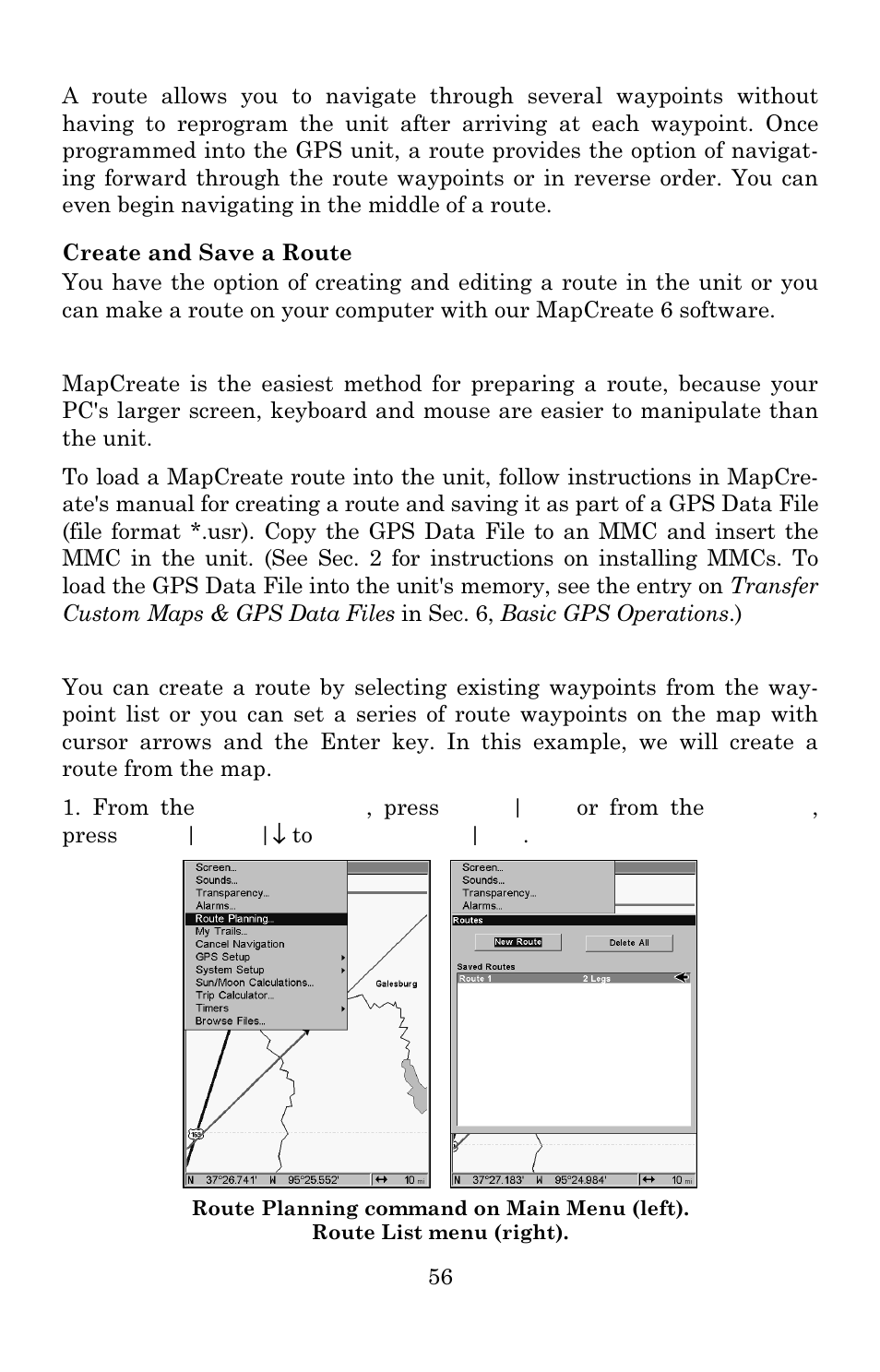 Eagle Electronics 642c iGPS User Manual | Page 62 / 132