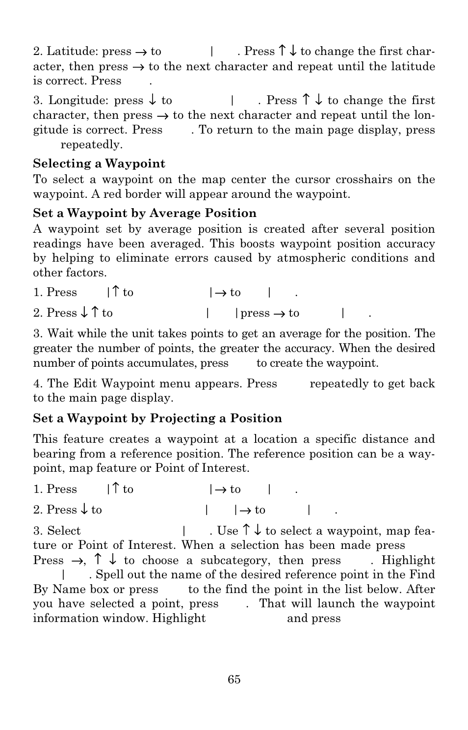 Eagle Electronics 642c iGPS User Manual | Page 71 / 132