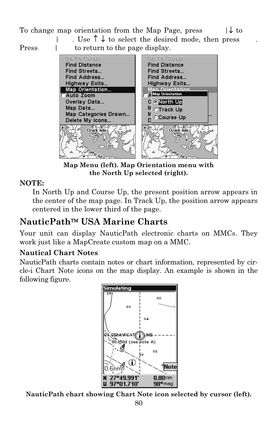 Nauticpath  usa marine charts | Eagle Electronics 642c iGPS User Manual | Page 86 / 132