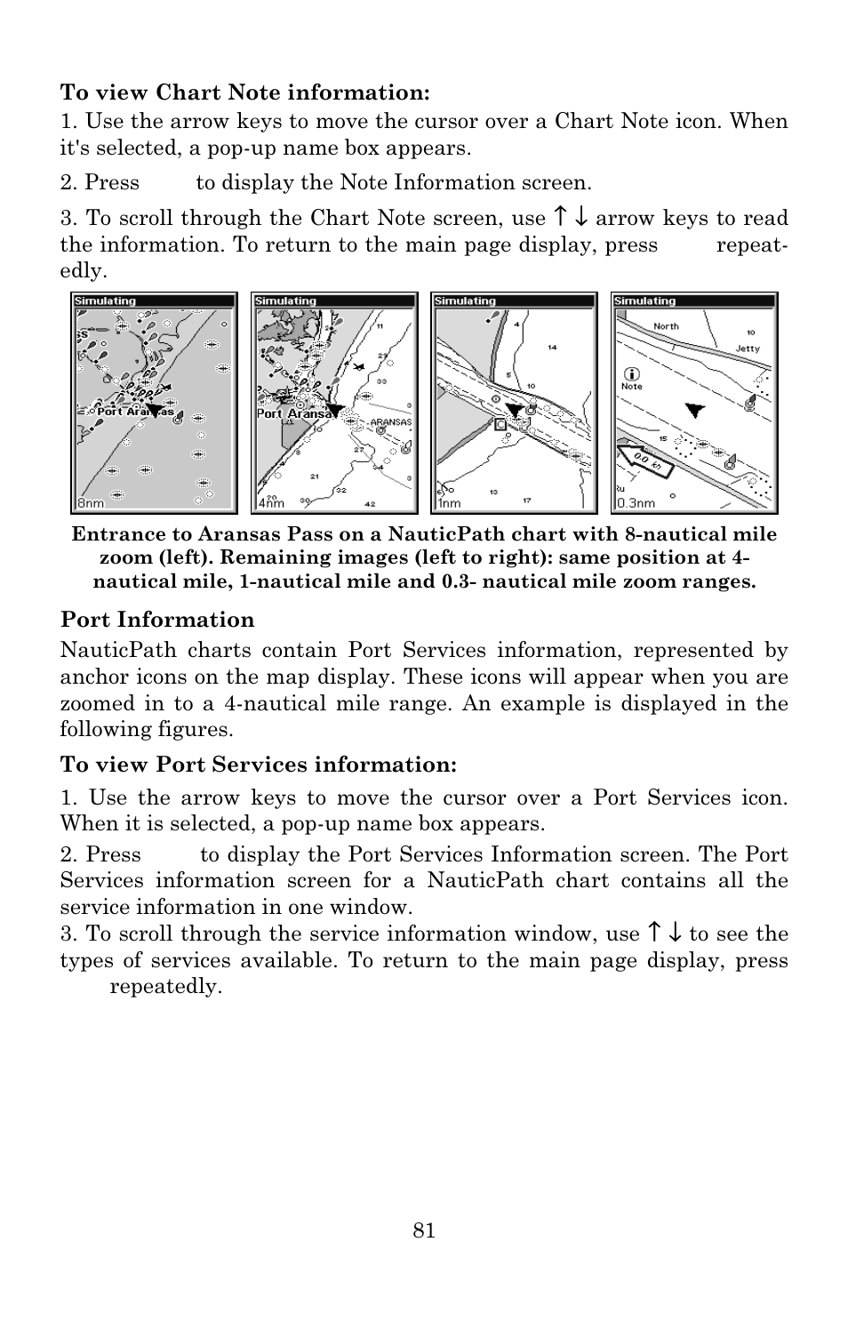 Eagle Electronics 642c iGPS User Manual | Page 87 / 132