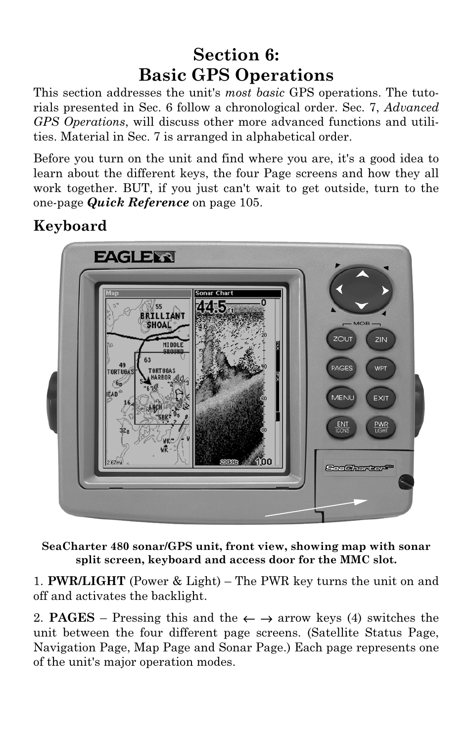 Keyboard | Eagle Electronics FishElite User Manual | Page 101 / 204