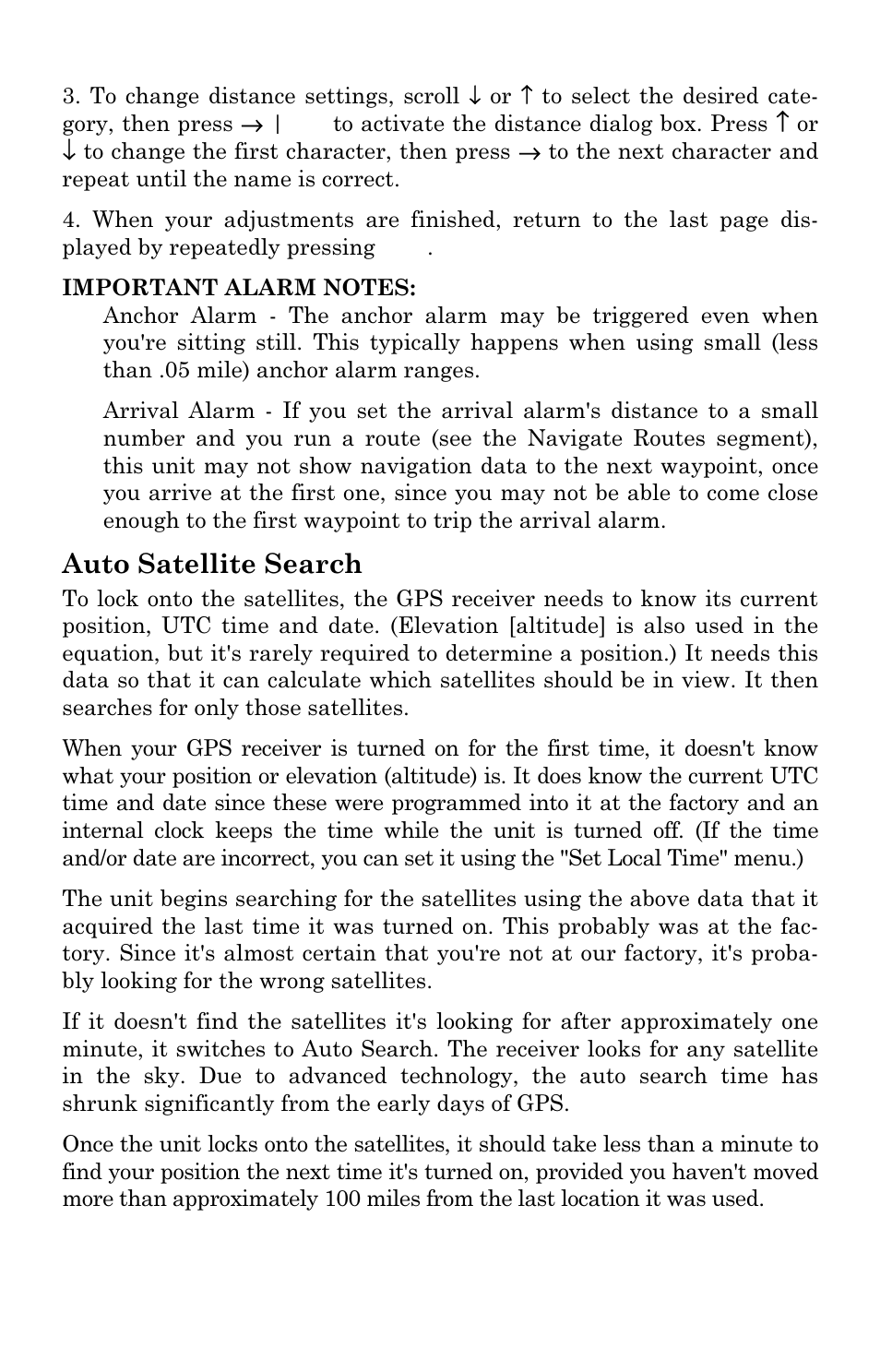 Auto satellite search | Eagle Electronics FishElite User Manual | Page 146 / 204