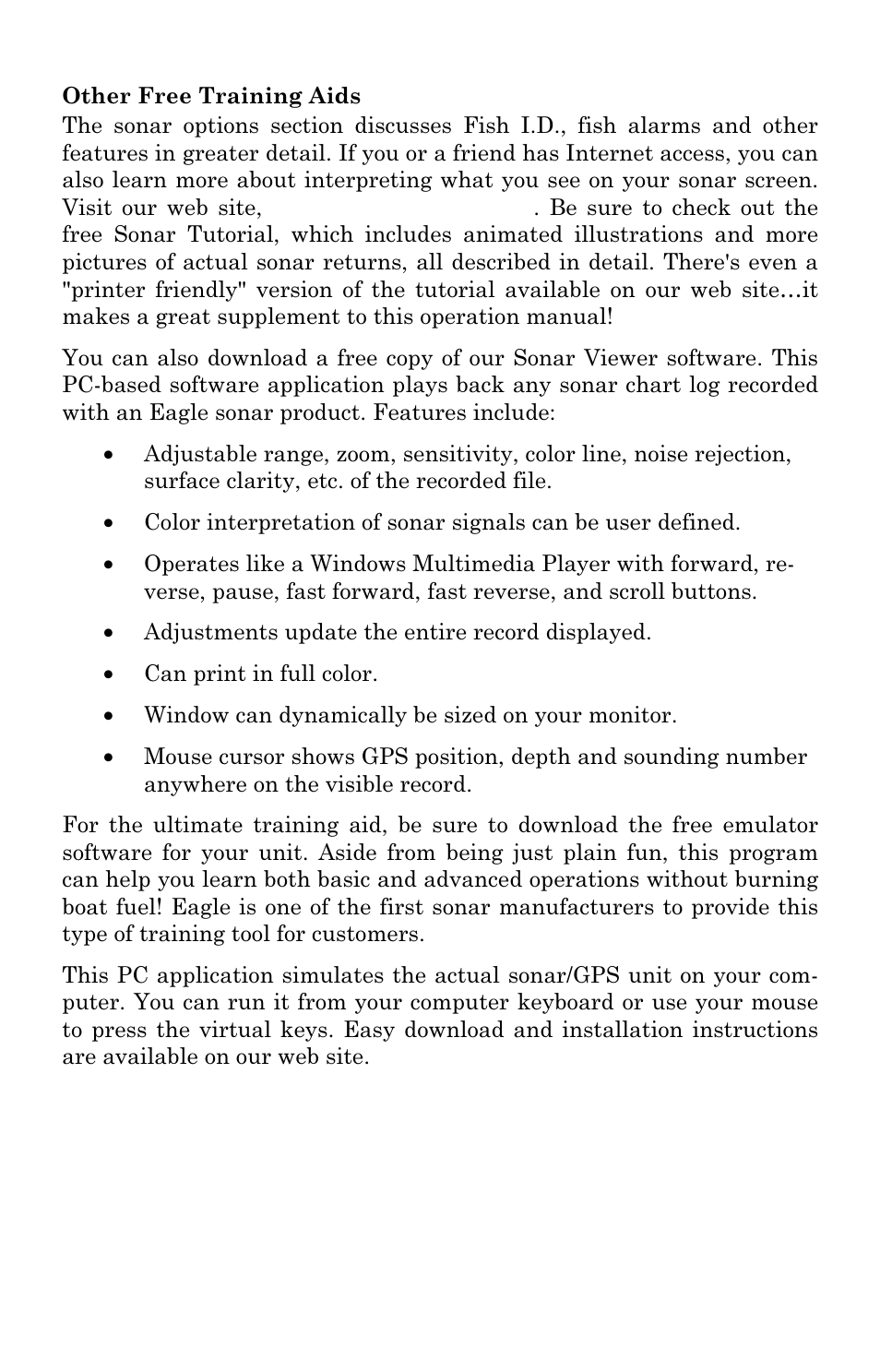 Eagle Electronics FishElite User Manual | Page 63 / 204