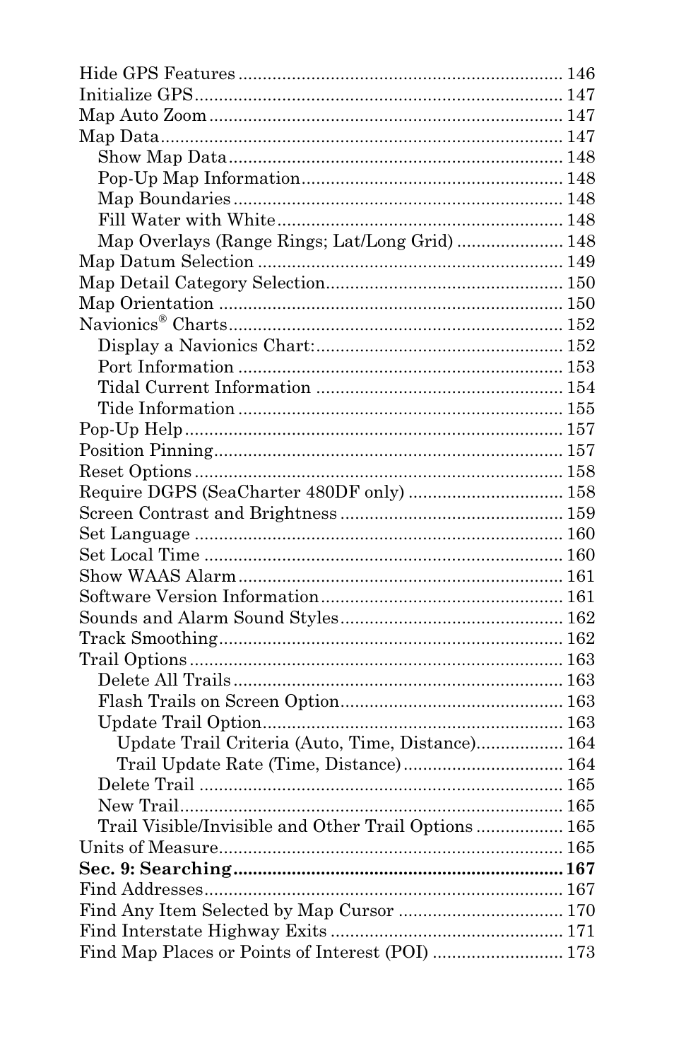 Eagle Electronics FishElite User Manual | Page 7 / 204